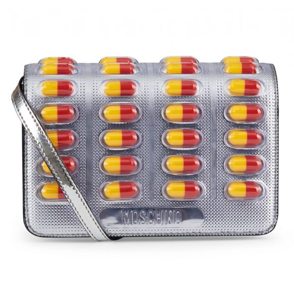 moschino pill purse